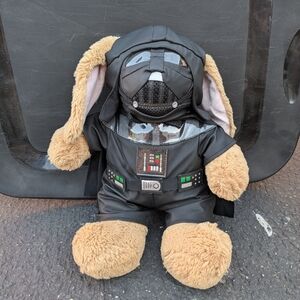 Build A Bear Bunny In Darth Vader Star Wars Outfit